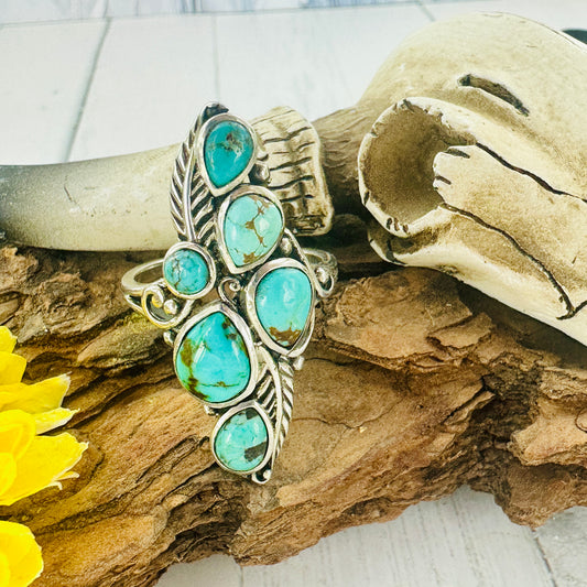 Desert Feather {Sierra Nevada} turquoise ring