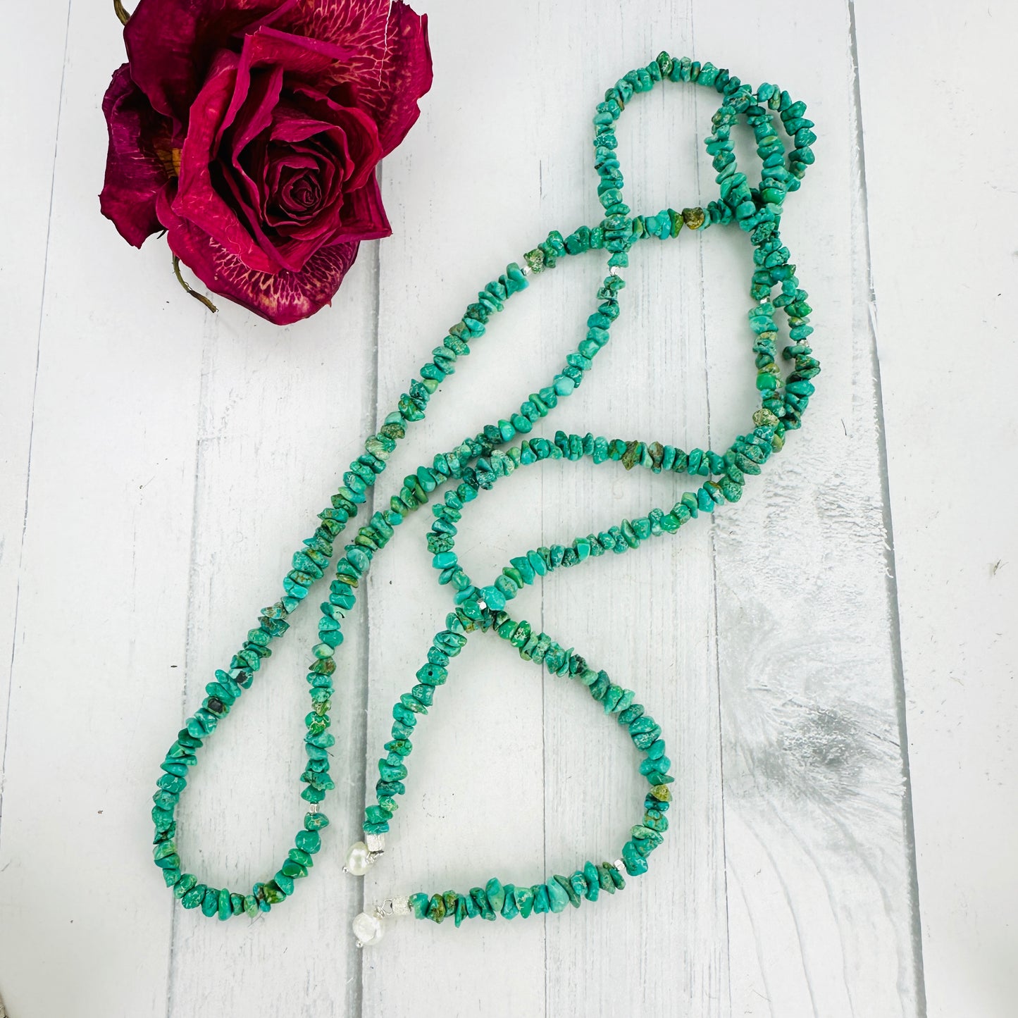 Madison: Turquoise Wrap Necklace