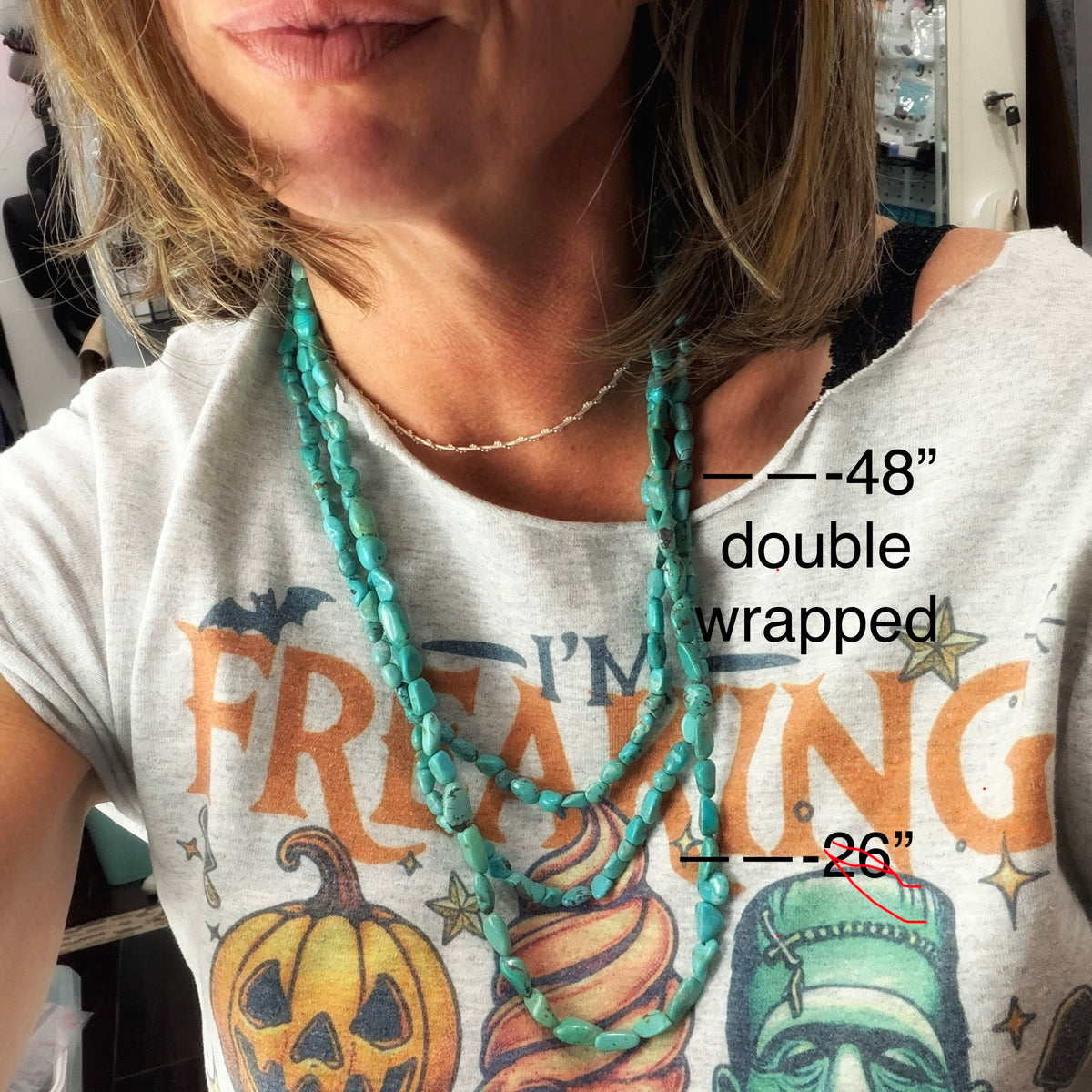 Turquoise Nugget Necklaces