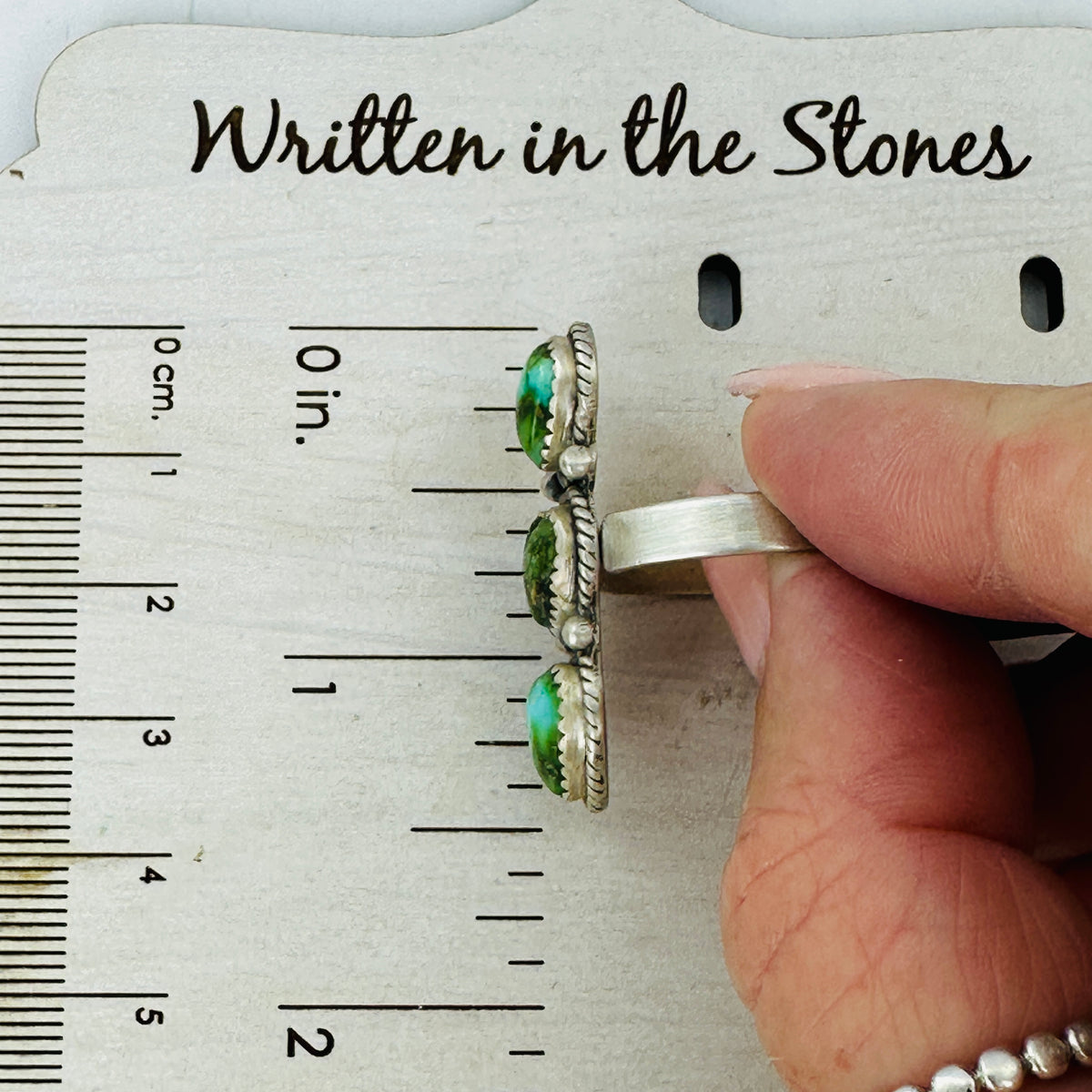 Triple Stone Rings