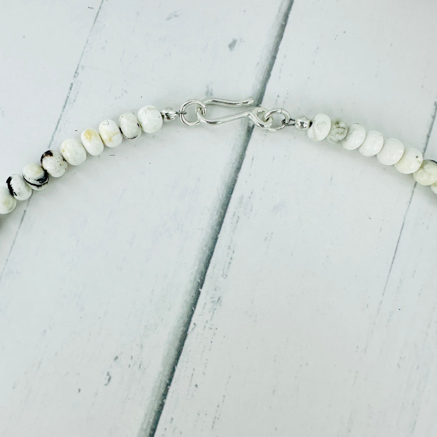 Alaska (white buffalo & turquoise) Necklace