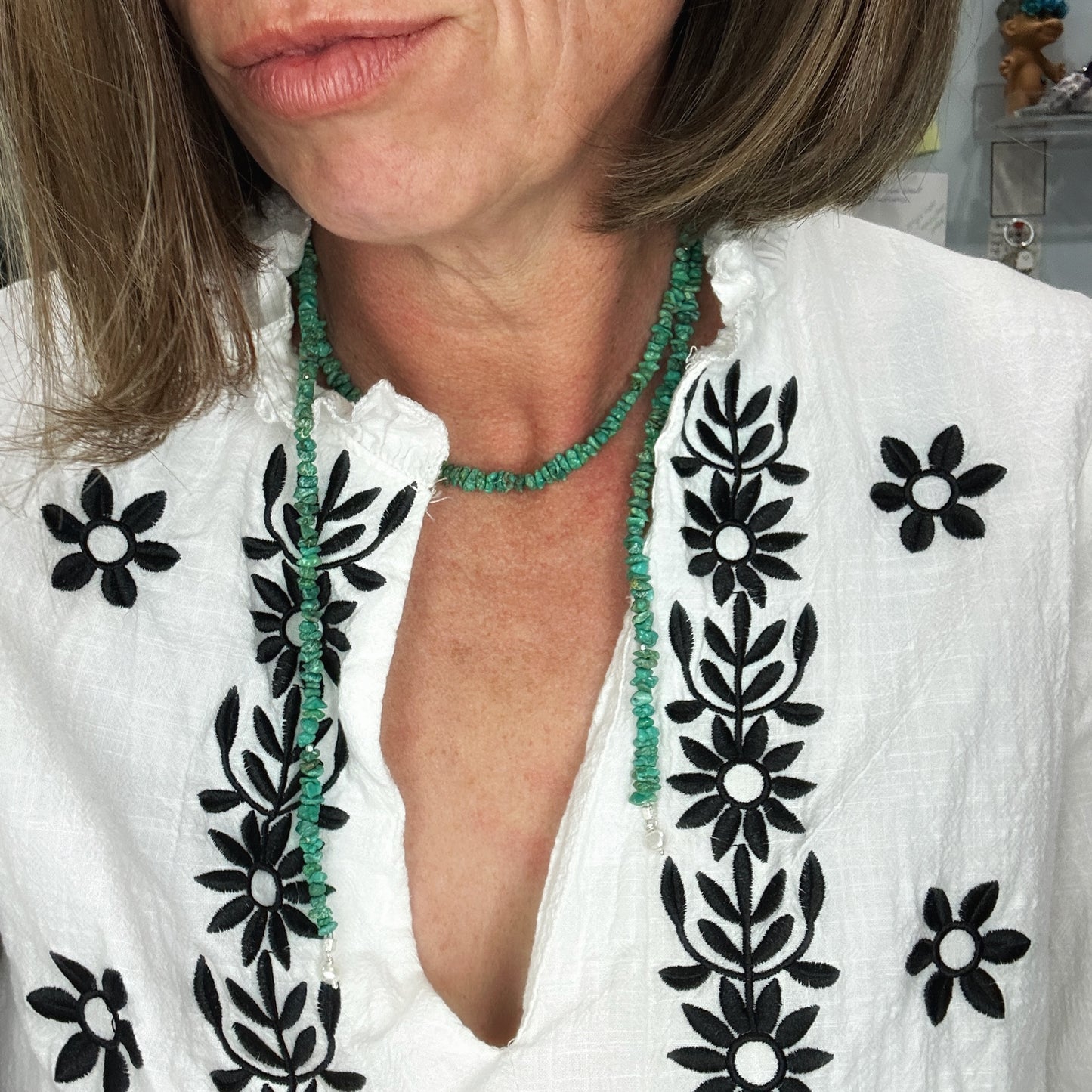 Madison: Turquoise Wrap Necklace
