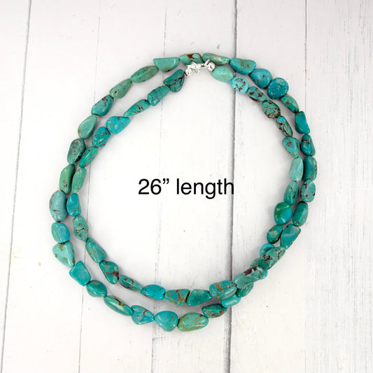 Turquoise Nugget Necklaces