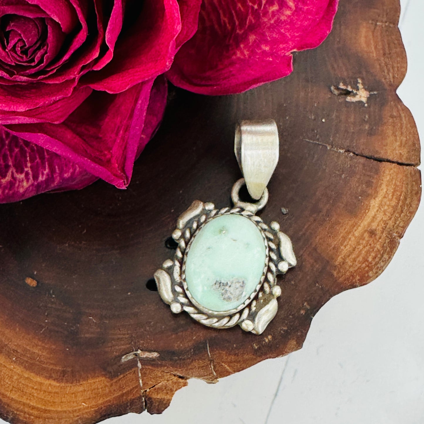 Silver Trail Pendants (turquoise)