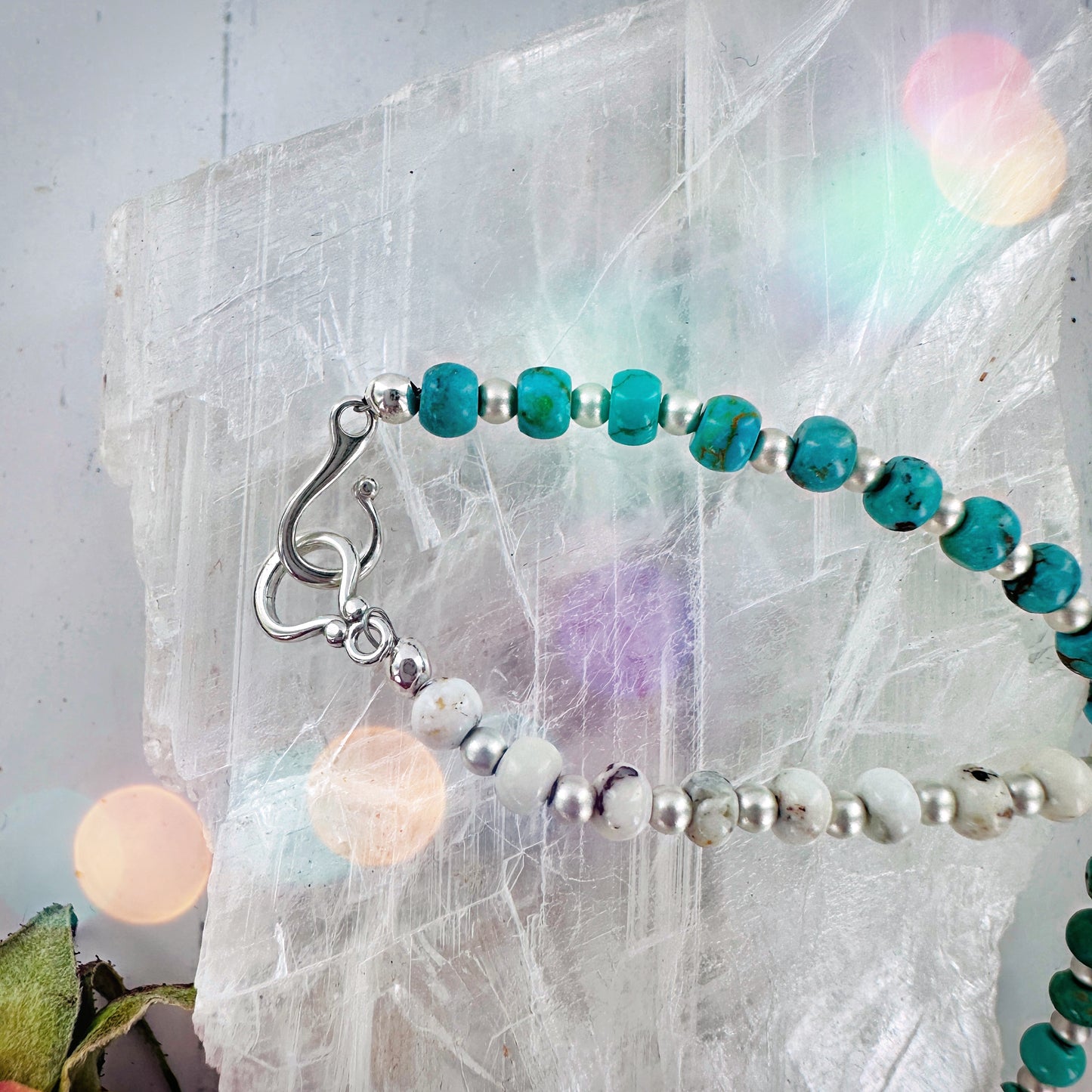 Mix It Up {turquoise & white buffalo} Necklace