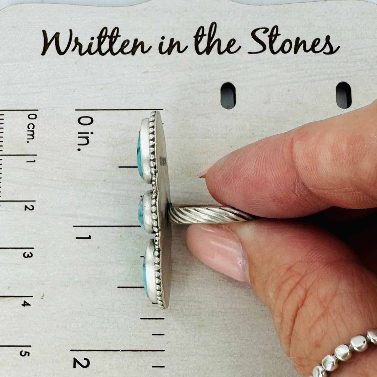 Triple Stone Rings