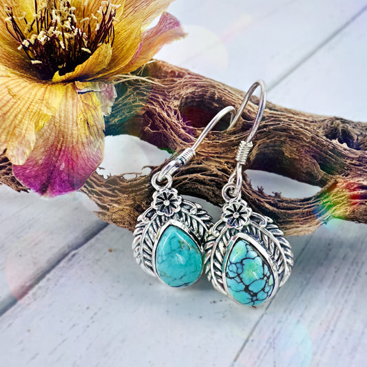 Fern {Blue Moon turquoise} Earrings