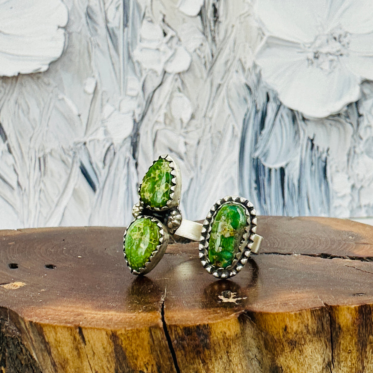 Wildflower and Wings {Adjustable} Rings