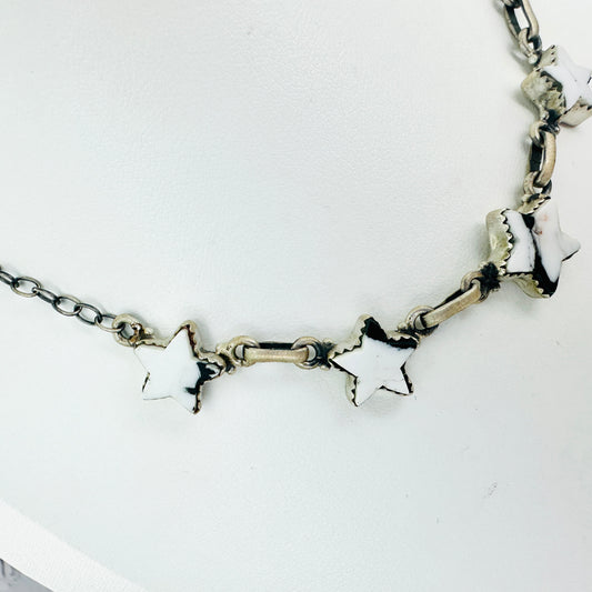 Oh My Stars White Buffalo Necklace