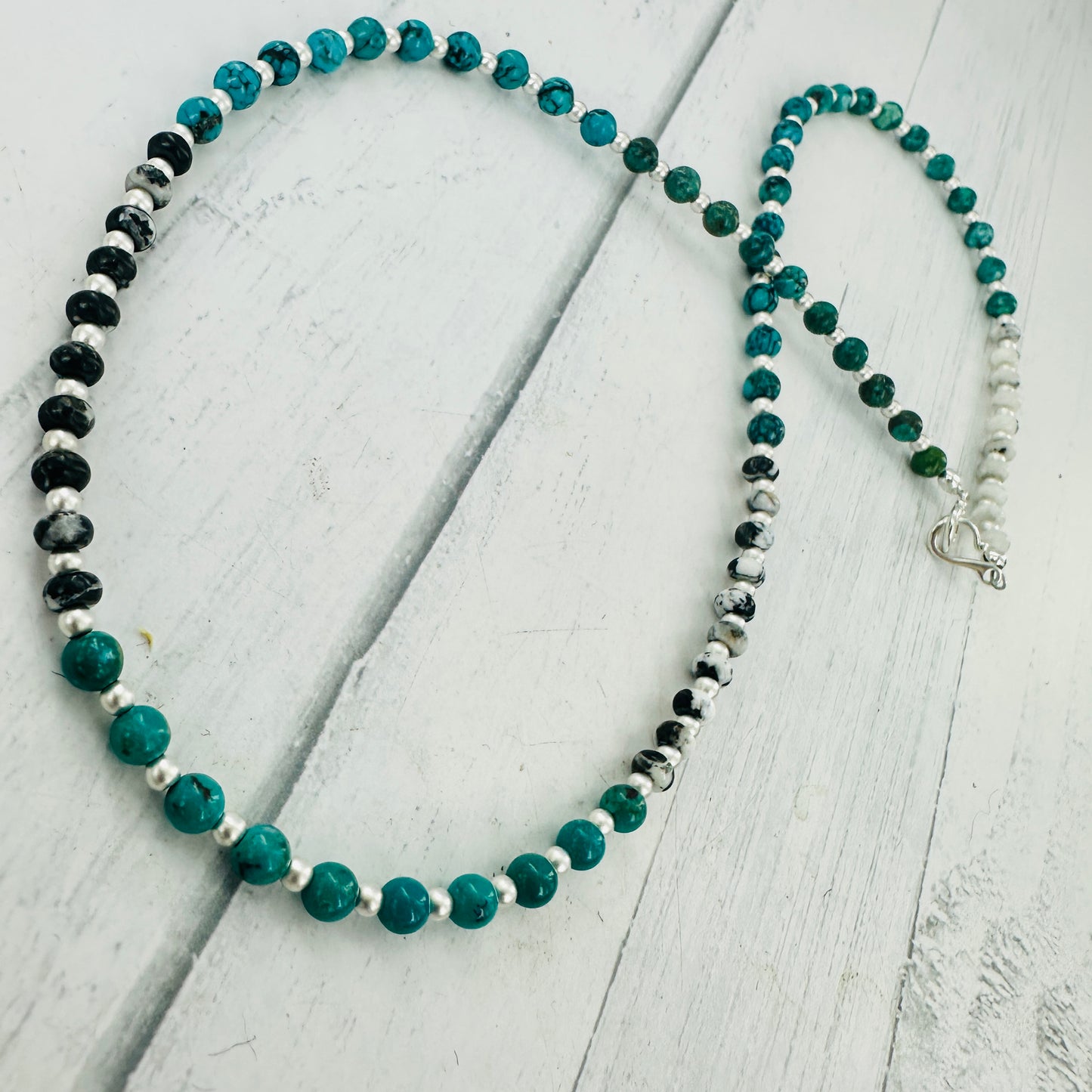 Mix It Up {turquoise & white buffalo} Necklace