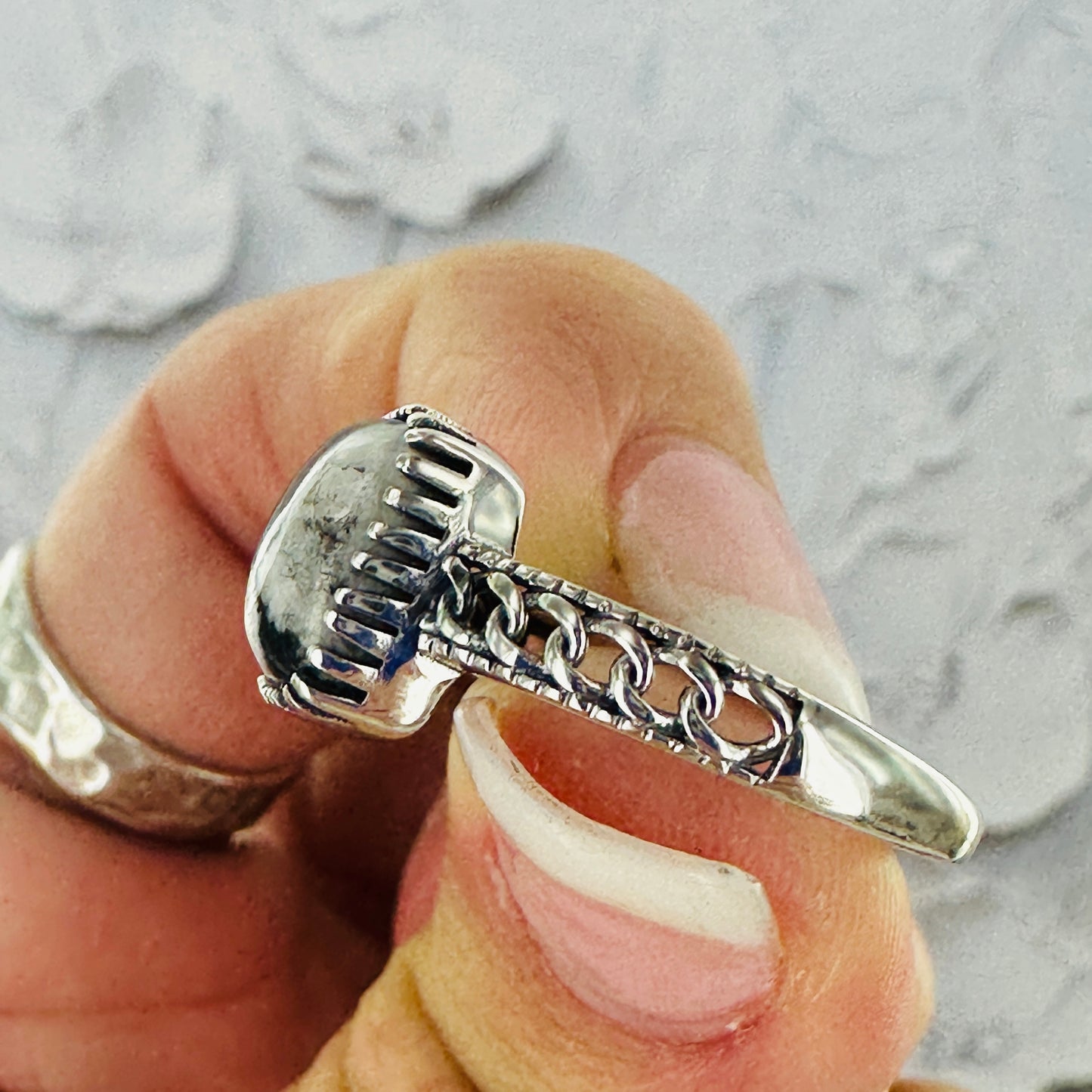 Storm Canyon {White Buffalo} Ring