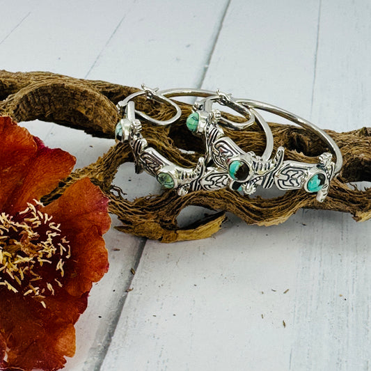 These Boots… Hoop Earrings