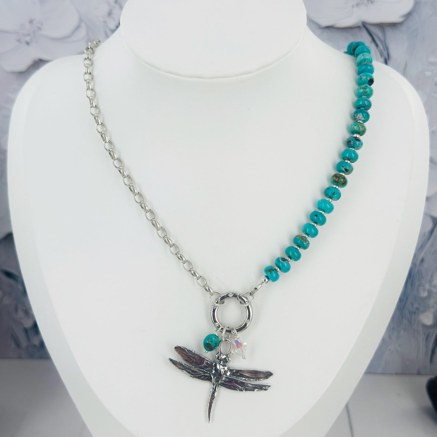 Dragonfly Flight Necklace