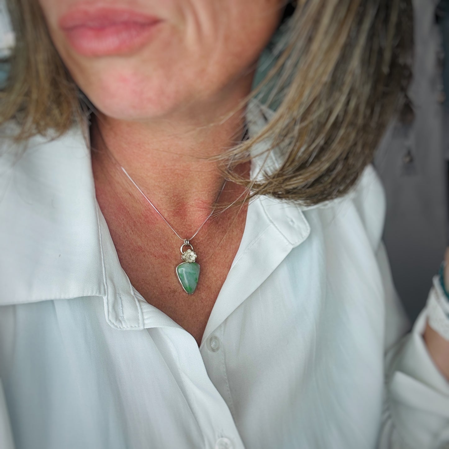 Uvarovite Necklace