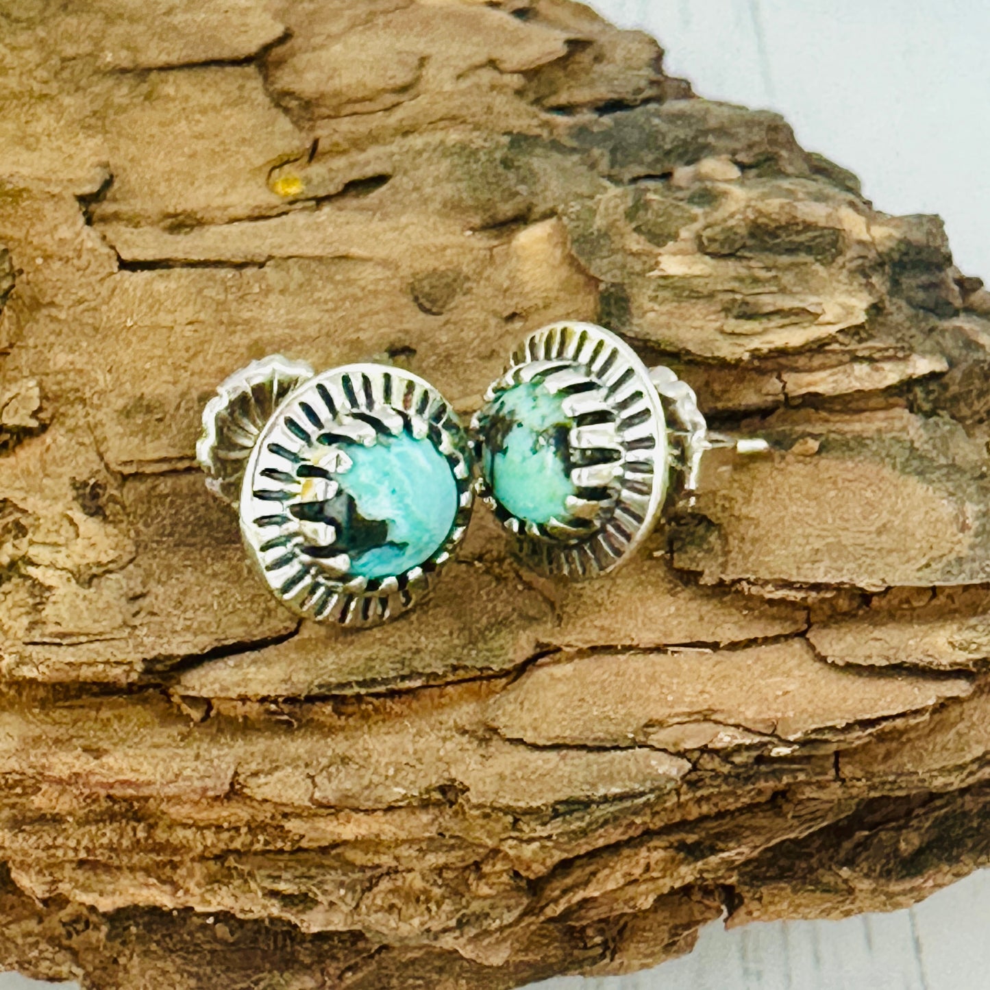 Sunburst Stud Earrings