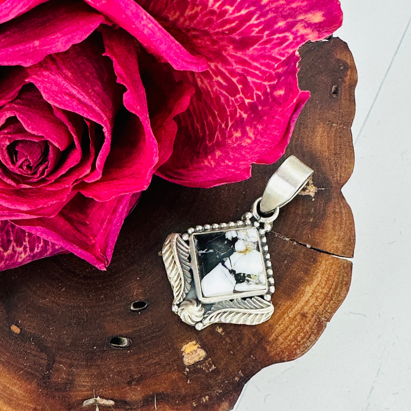 Silver Trail Pendants (turquoise)