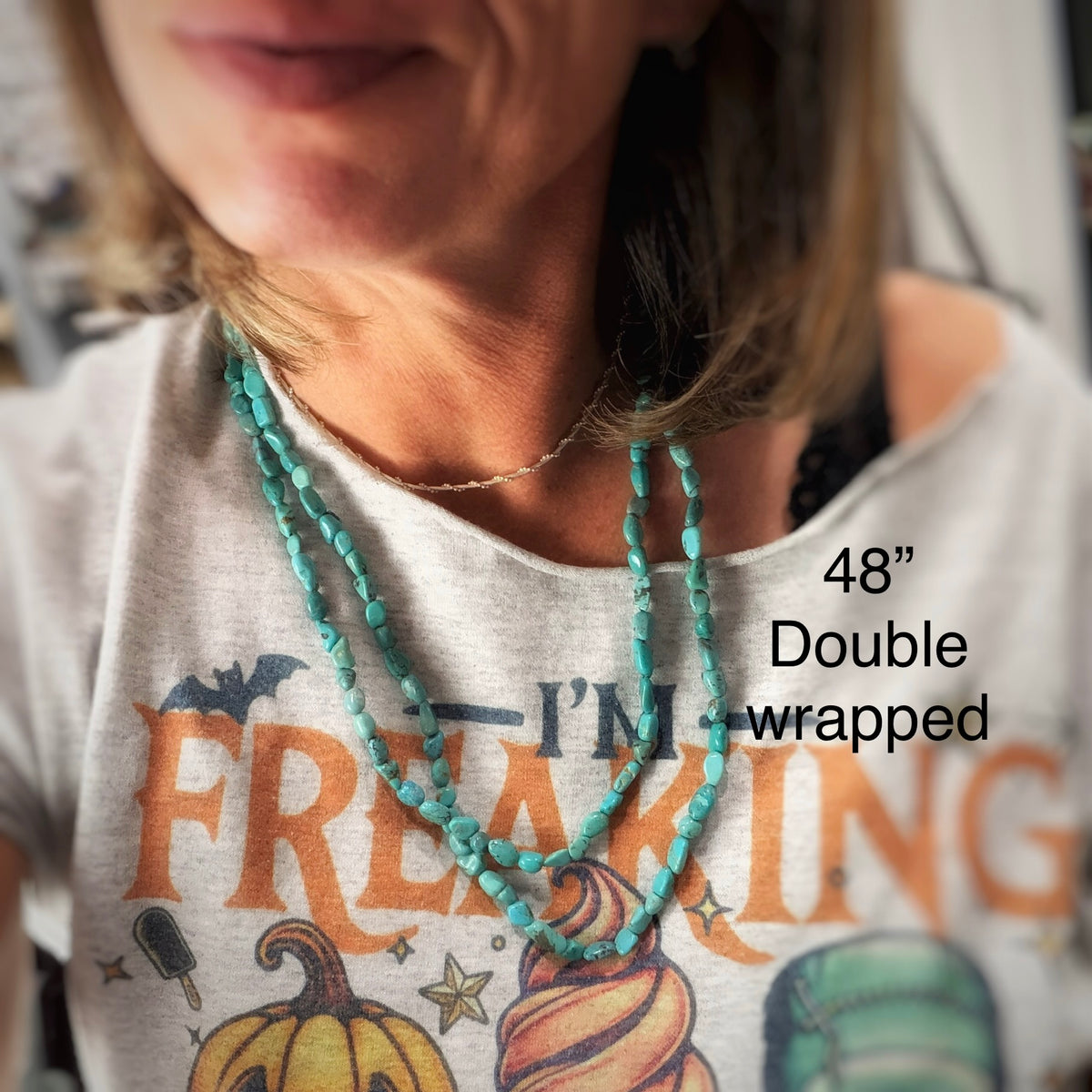 Turquoise Nugget Necklaces