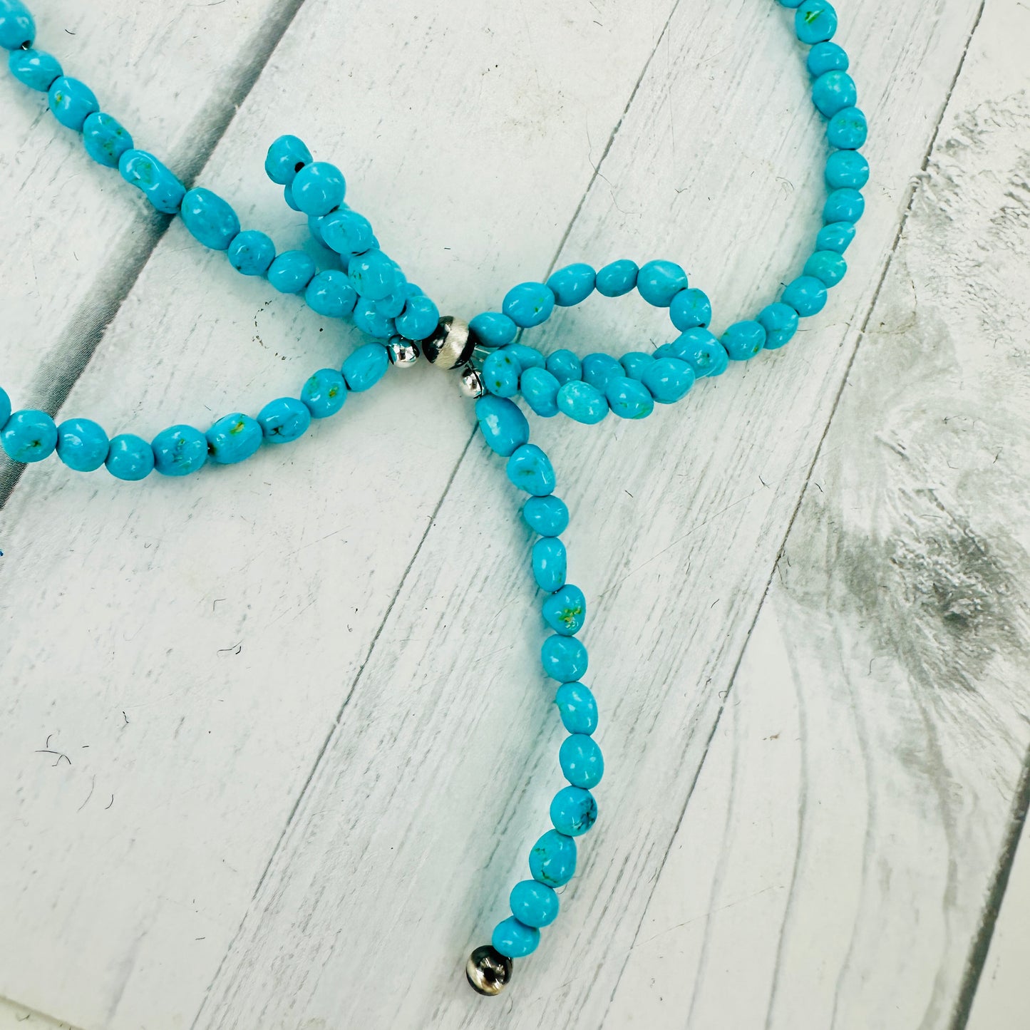 Blue Ridge Turquoise Bow Necklace