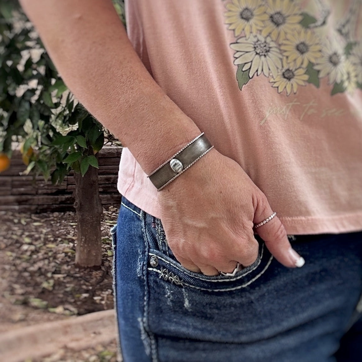 Cuffed | White Buffalo cuff bracelet