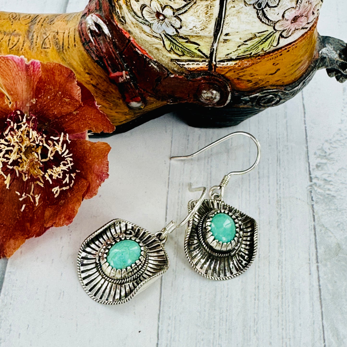 Cowgirl Hat Earrings