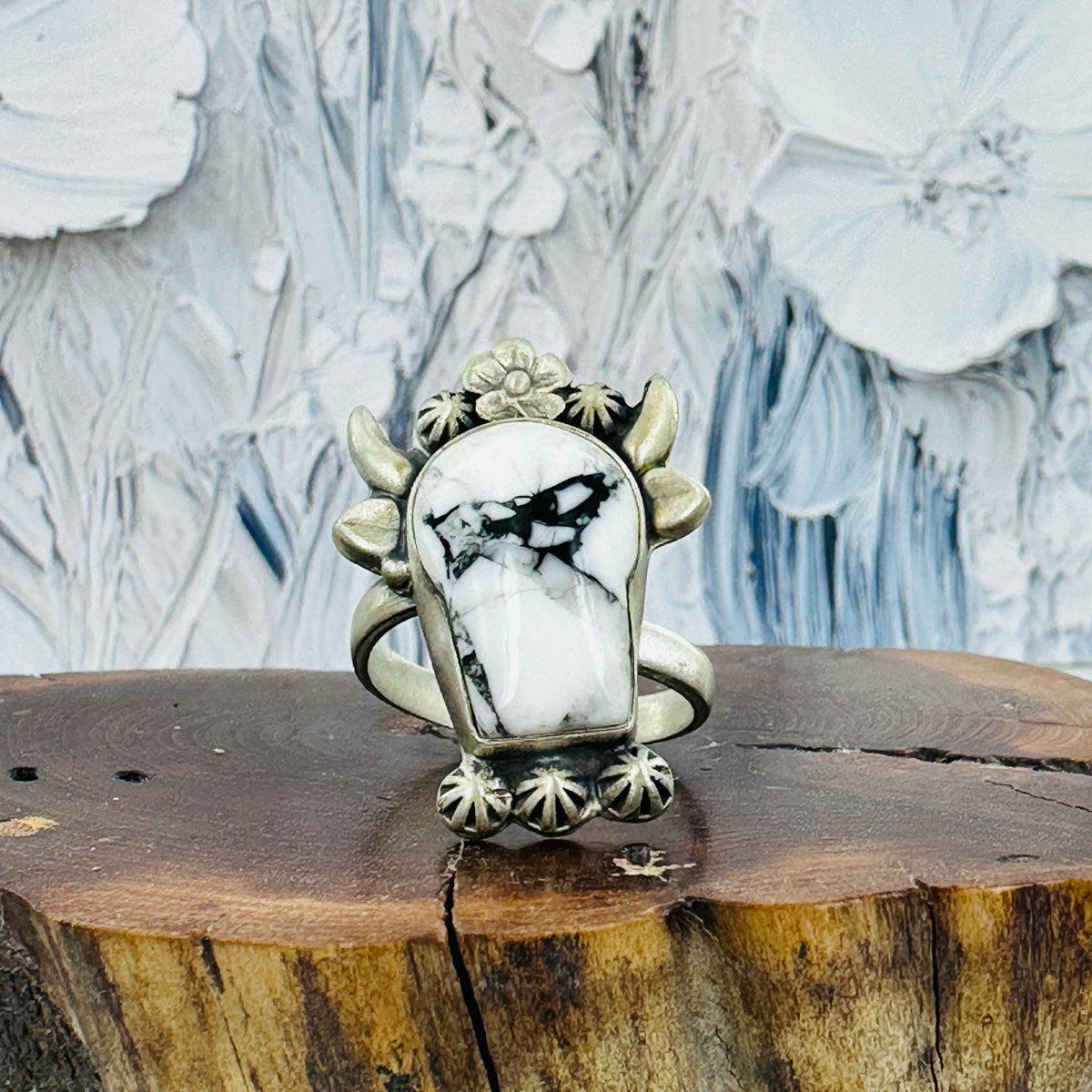 Wildflower and Wings {Adjustable} Rings