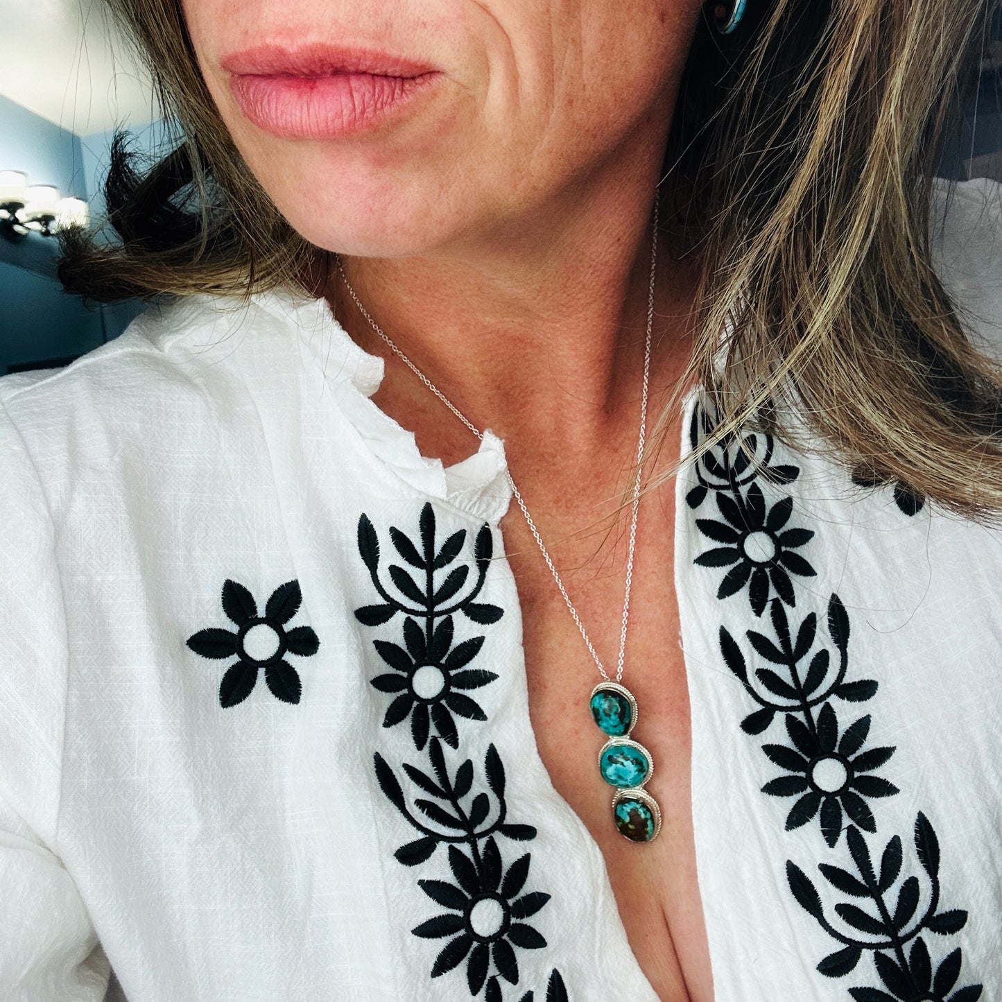 Eros (Sierra Nevada turquoise) Necklace