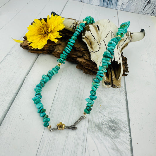 Desert Blossom {Sierra Nevada turquoise} Necklace