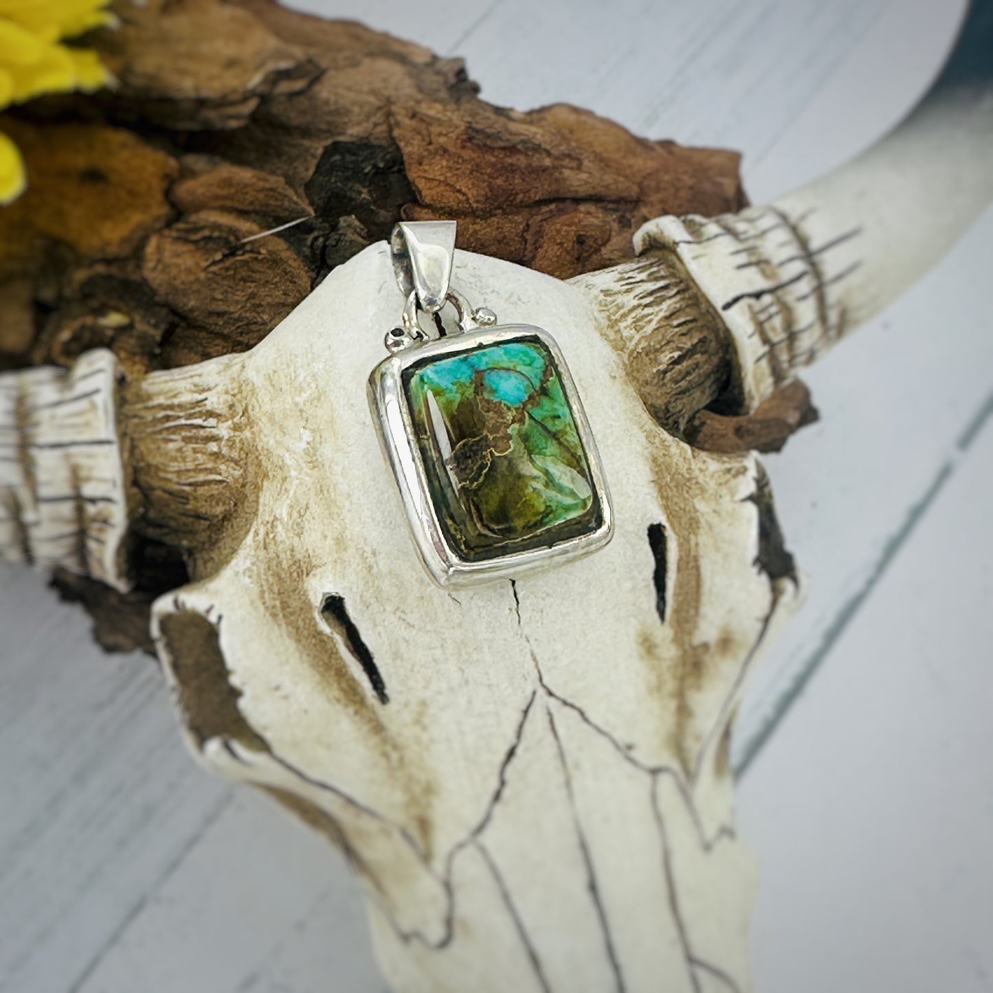 Desert Oasis {Royston Turquoise} Pendant