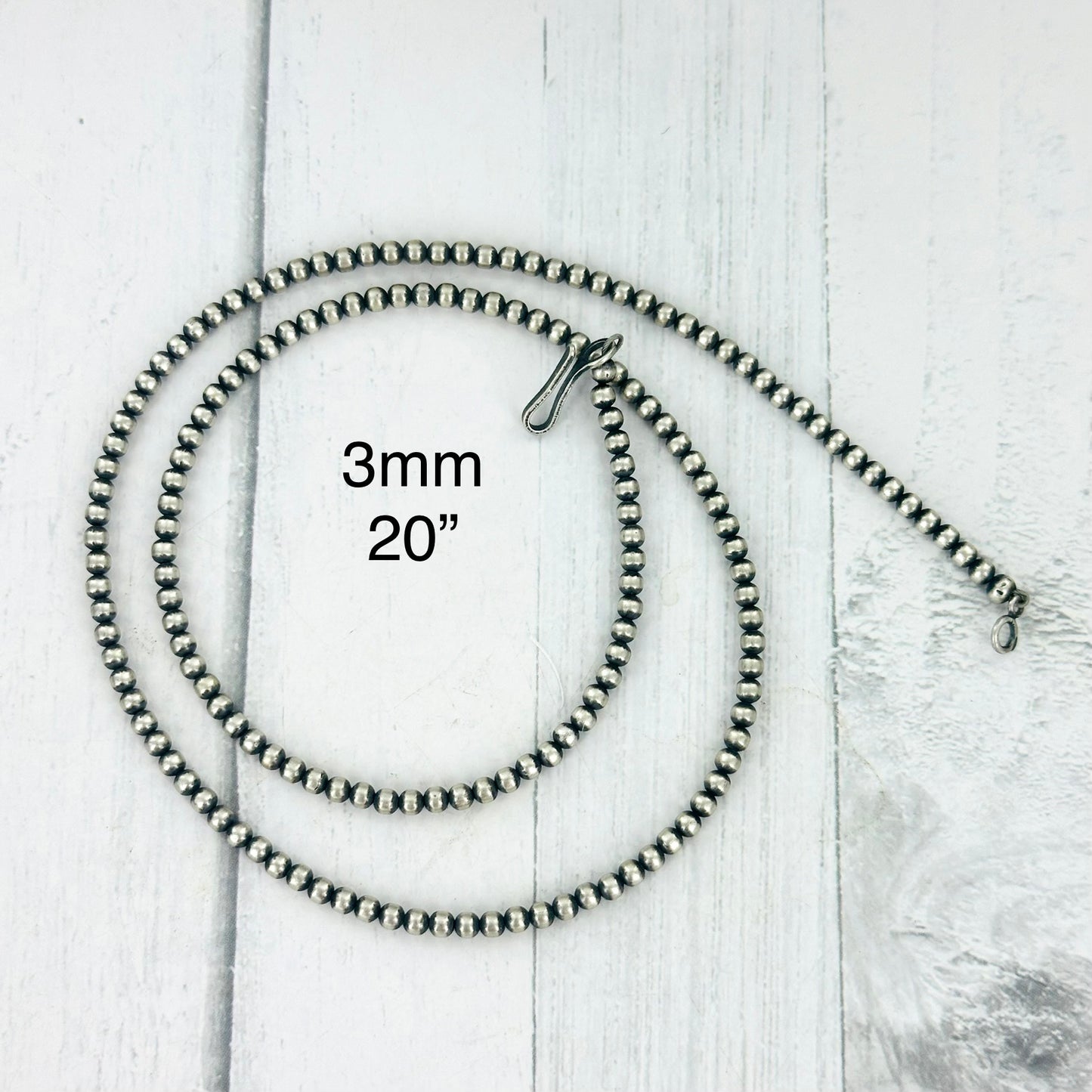 3mm Navajo Pearls