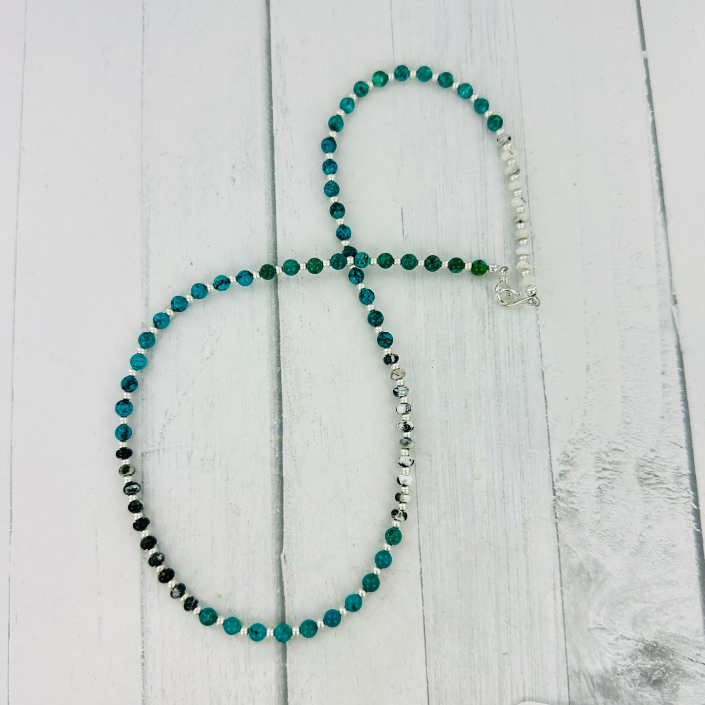 Mix It Up {turquoise & white buffalo} Necklace