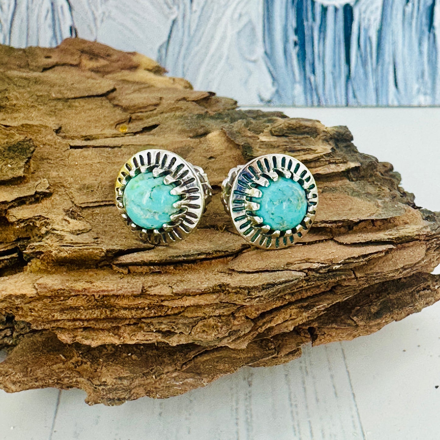 Sunburst Stud Earrings