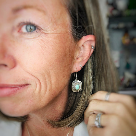 Cowgirl Hat Earrings