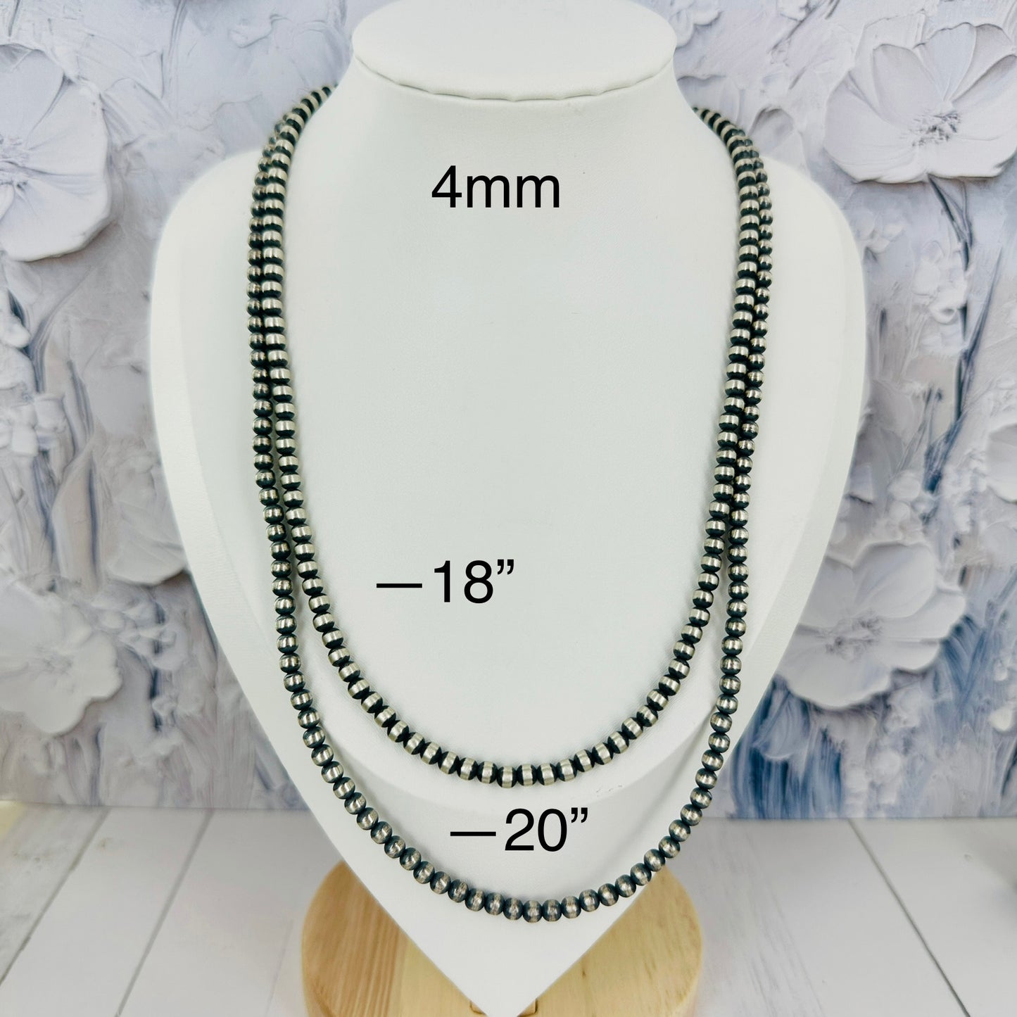 4mm Navajo Pearls