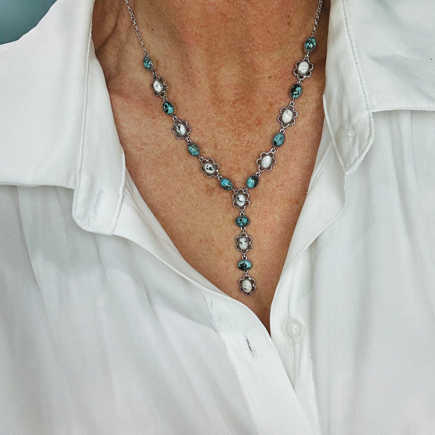 Desert Skies Lariat & Earrings