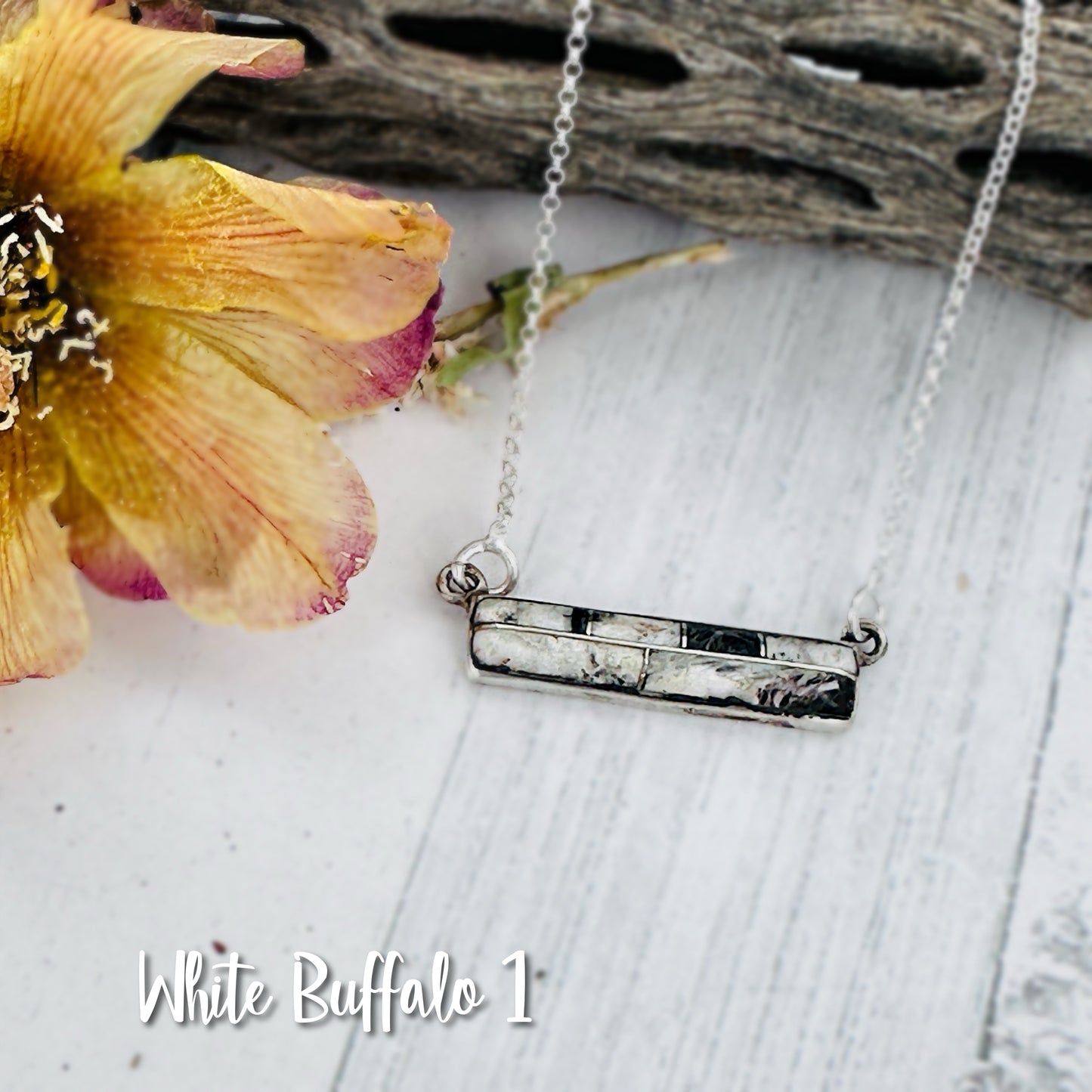 Nuovi Inizi :New Beginnings {bar necklace} turquoise