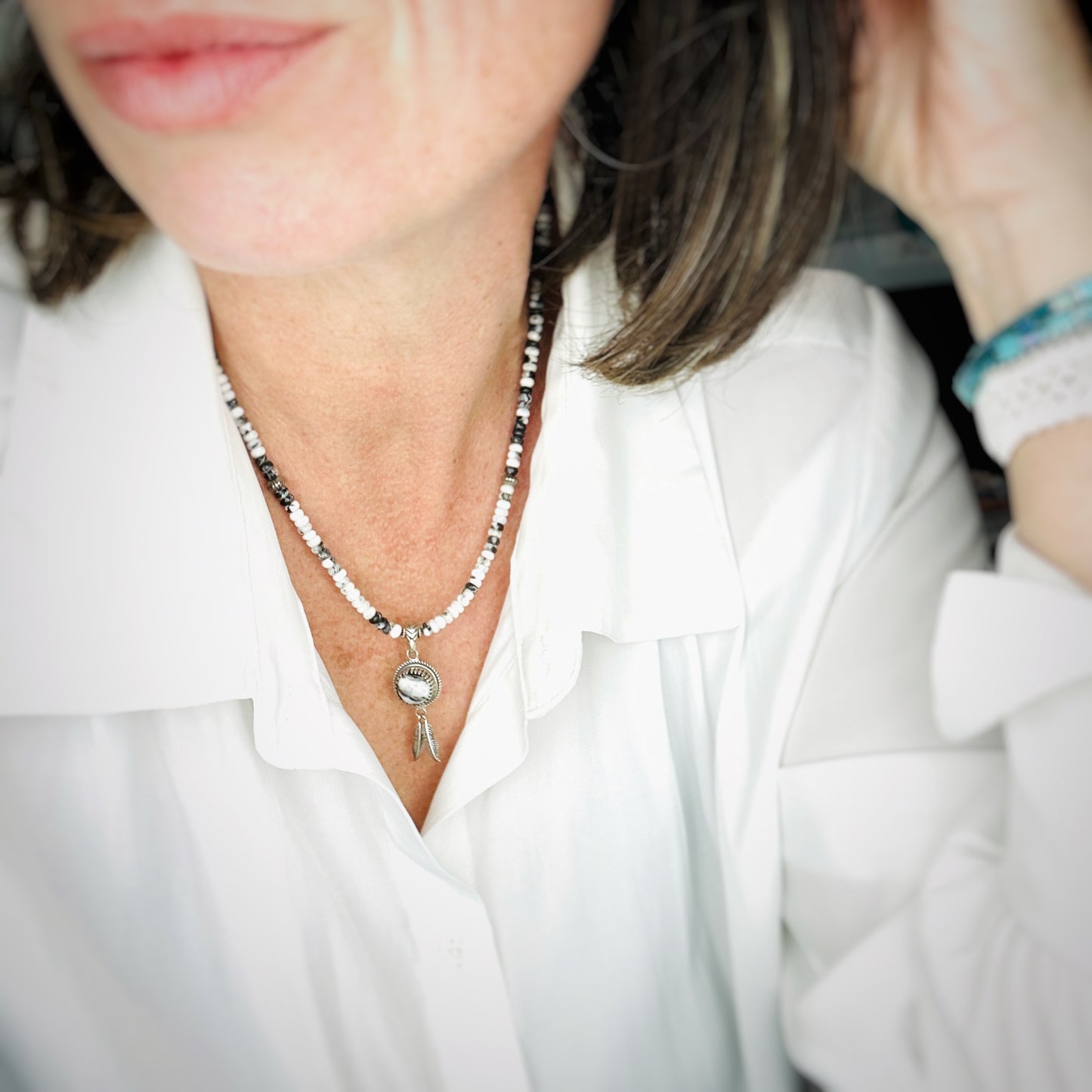 Tombstone (White Buffalo) Necklace