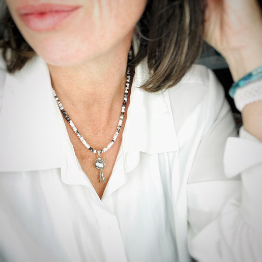 Tombstone (White Buffalo) Necklace