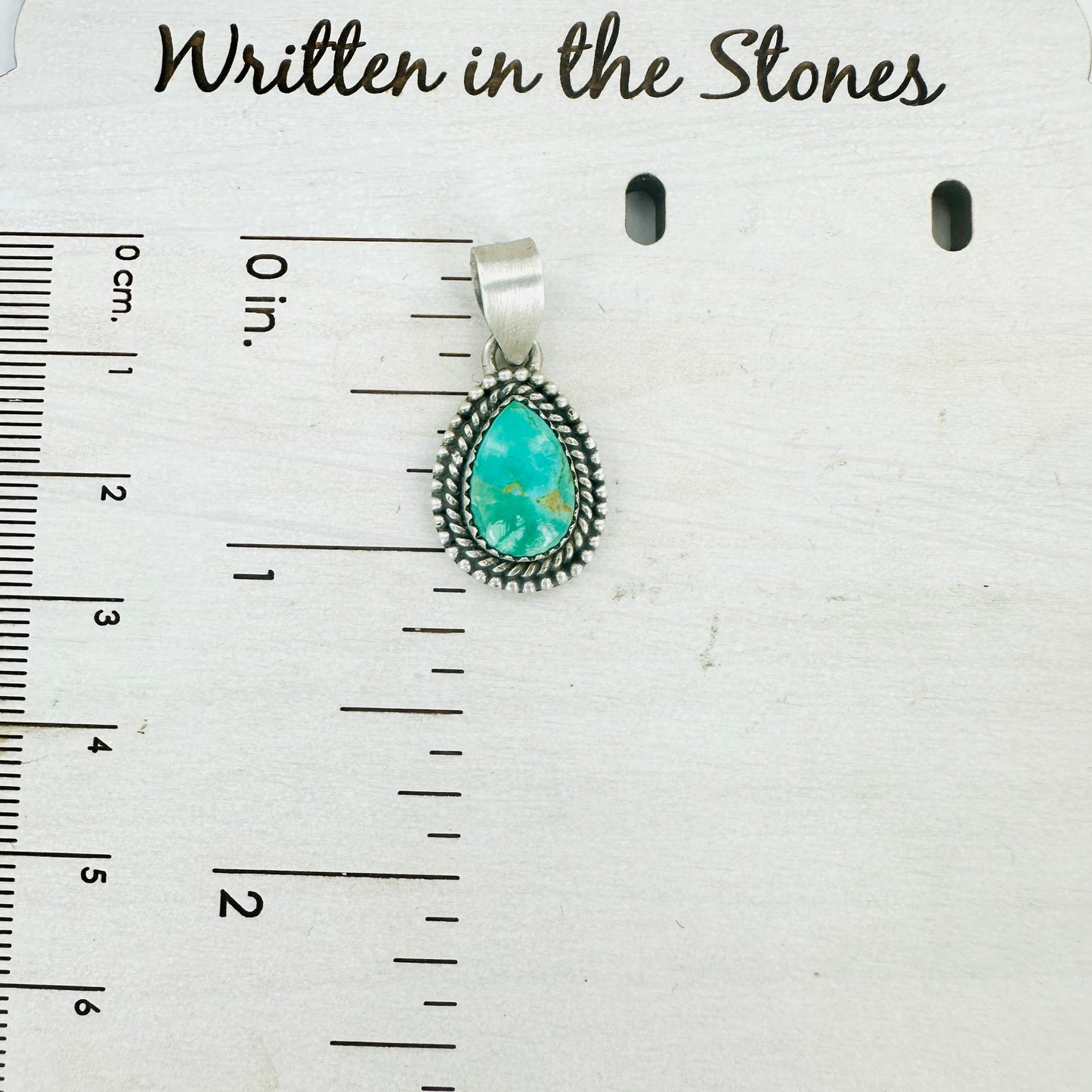 Silver Trail Pendants (turquoise)