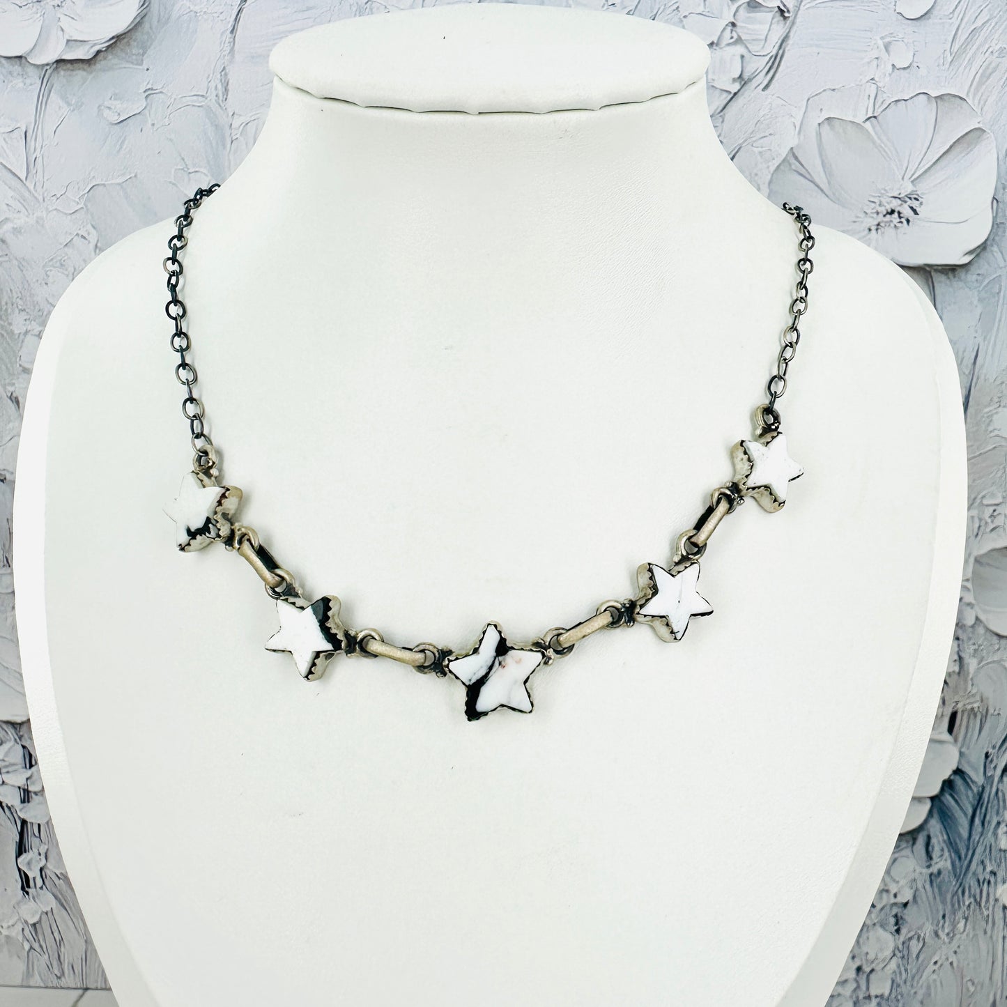 Oh My Stars White Buffalo Necklace