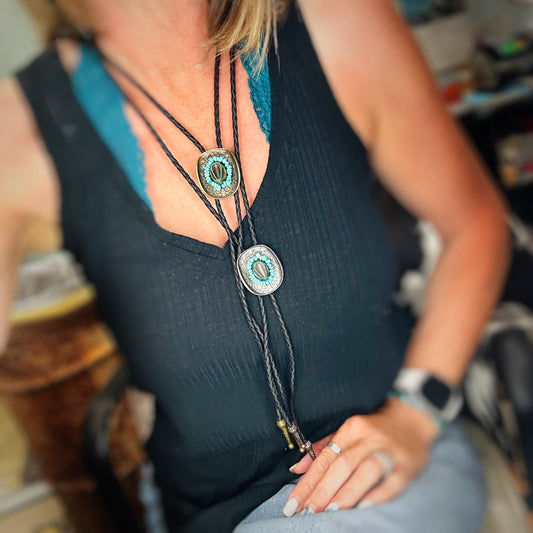 Cowboy Hat Bolo Tie