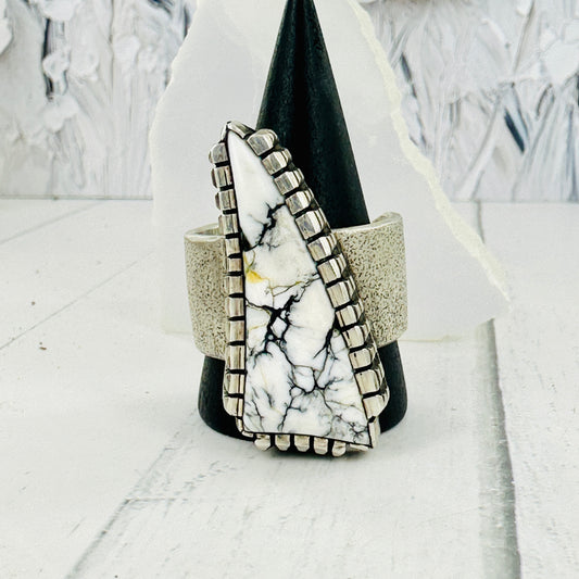 Warrior's Mark {White Buffalo} Ring