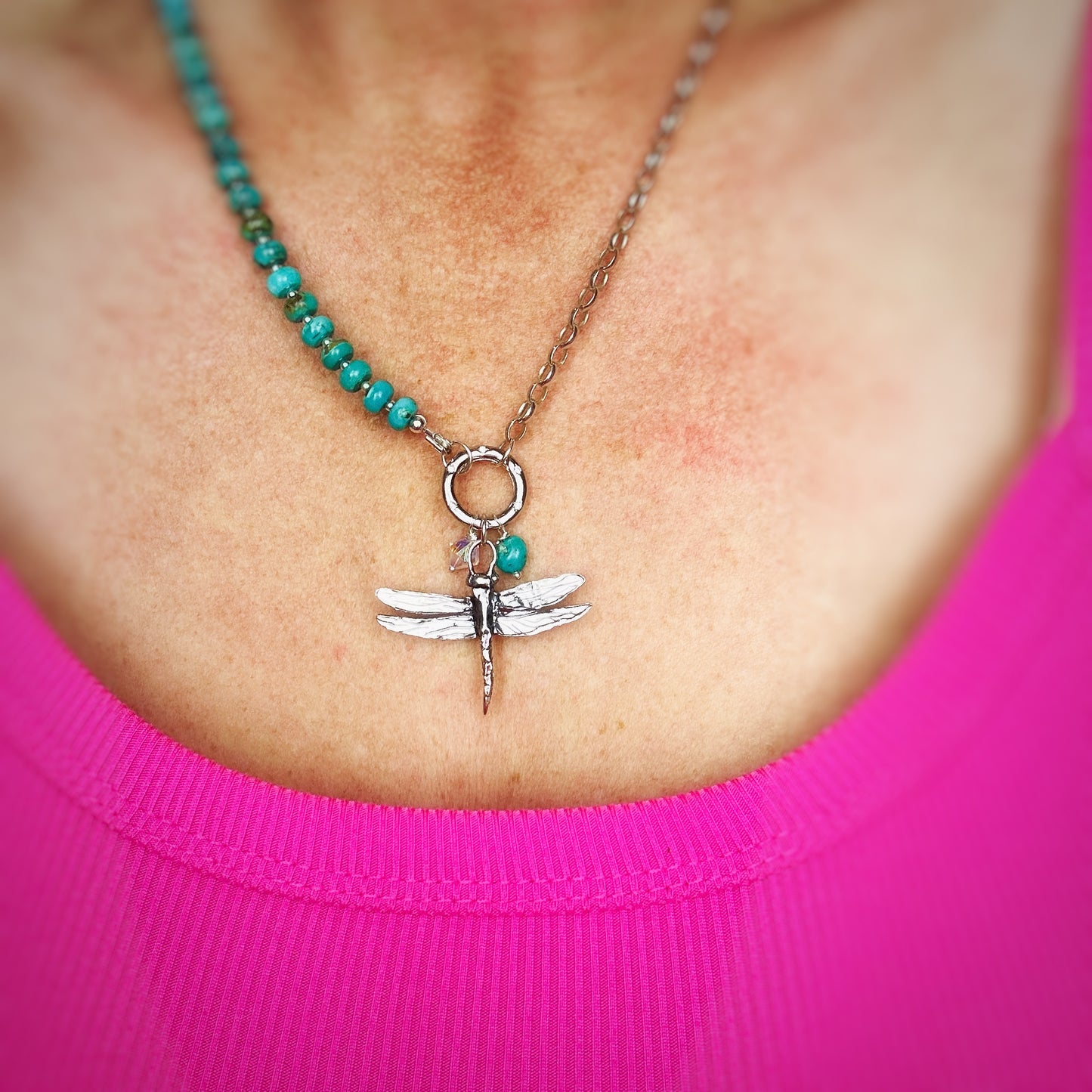 Dragonfly Flight Necklace