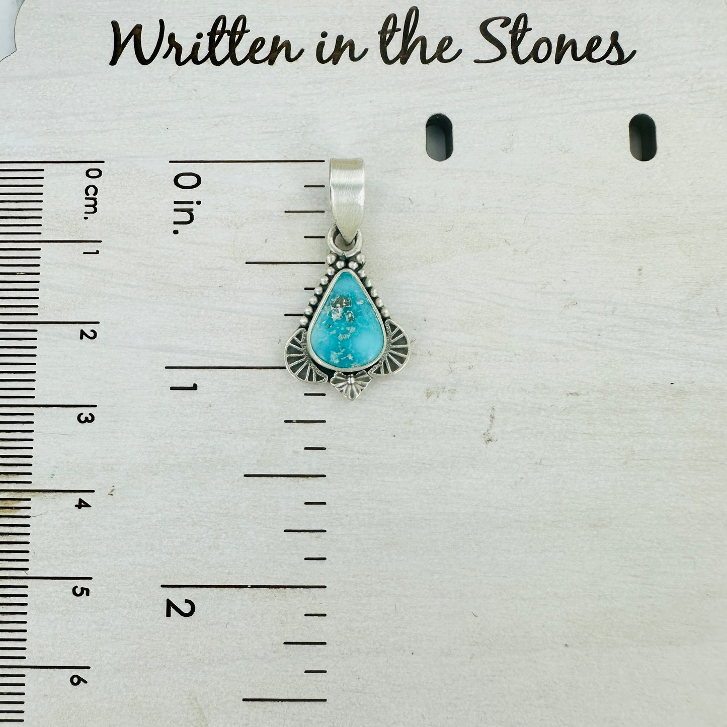Silver Trail Pendants (turquoise)