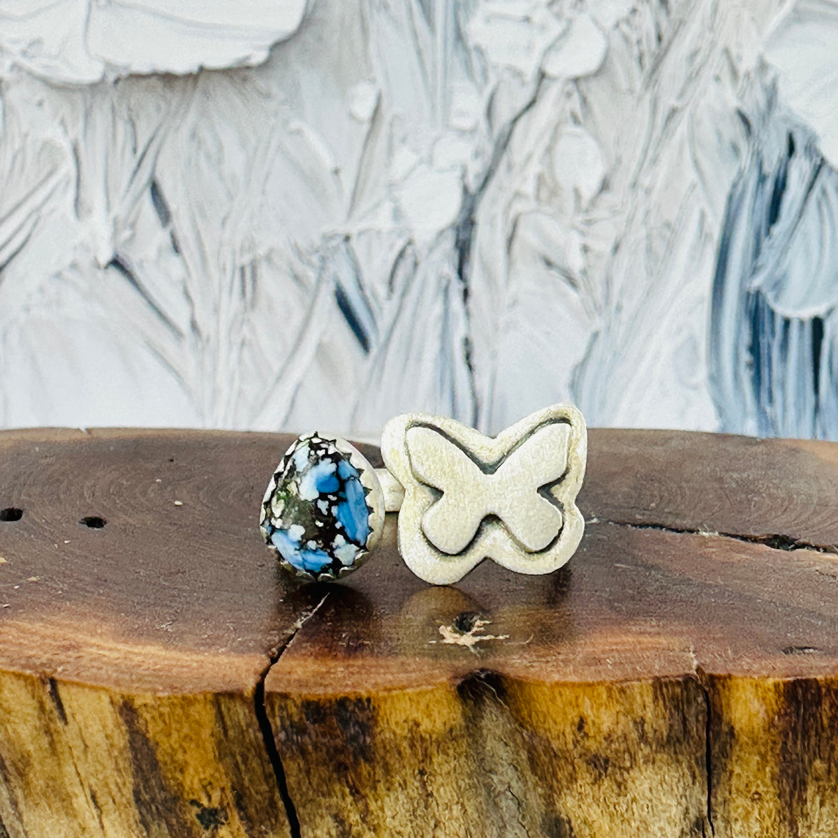 Wildflower and Wings {Adjustable} Rings