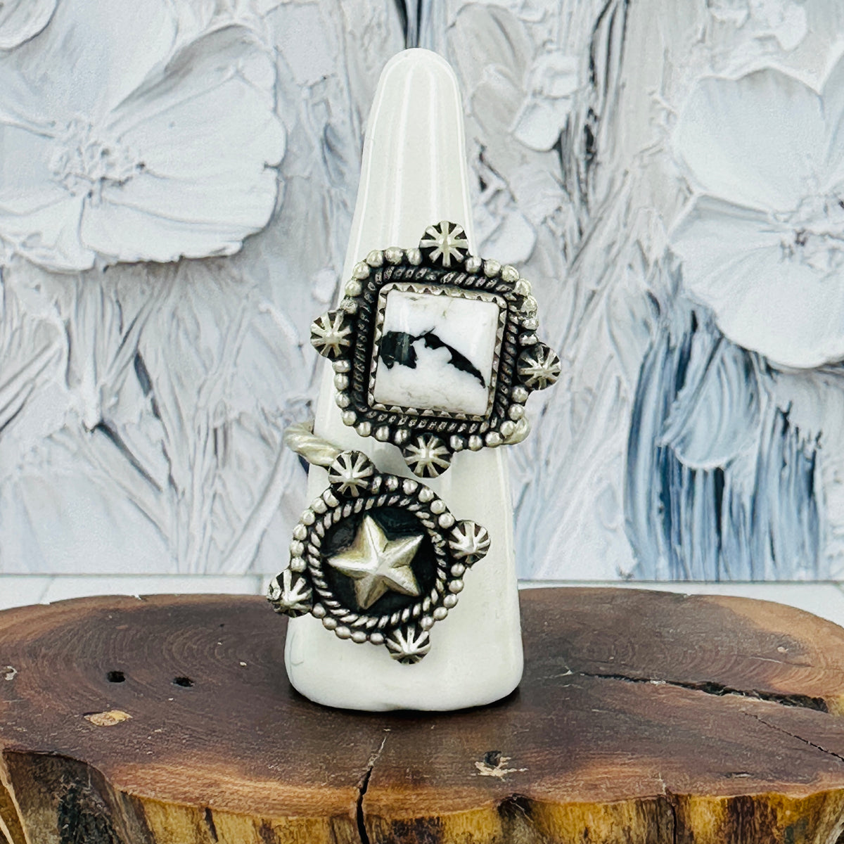Wildflower and Wings {Adjustable} Rings