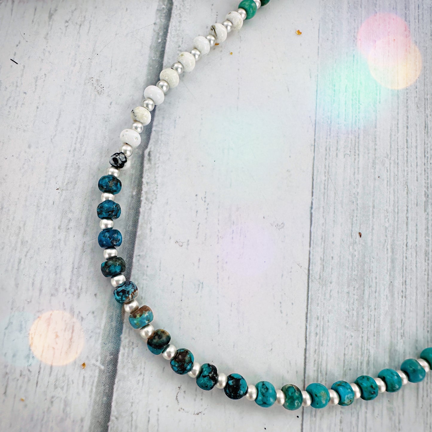 Mix It Up {turquoise & white buffalo} Necklace