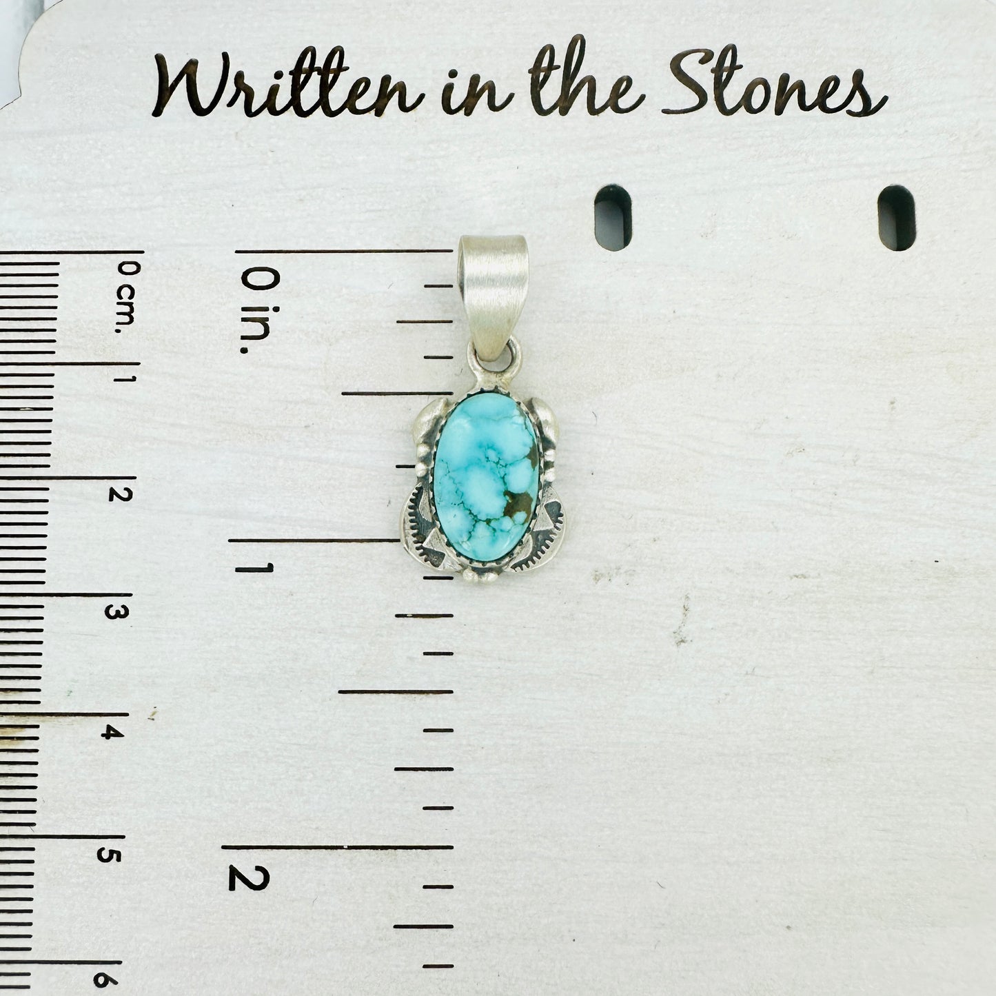 Silver Trail Pendants (turquoise)