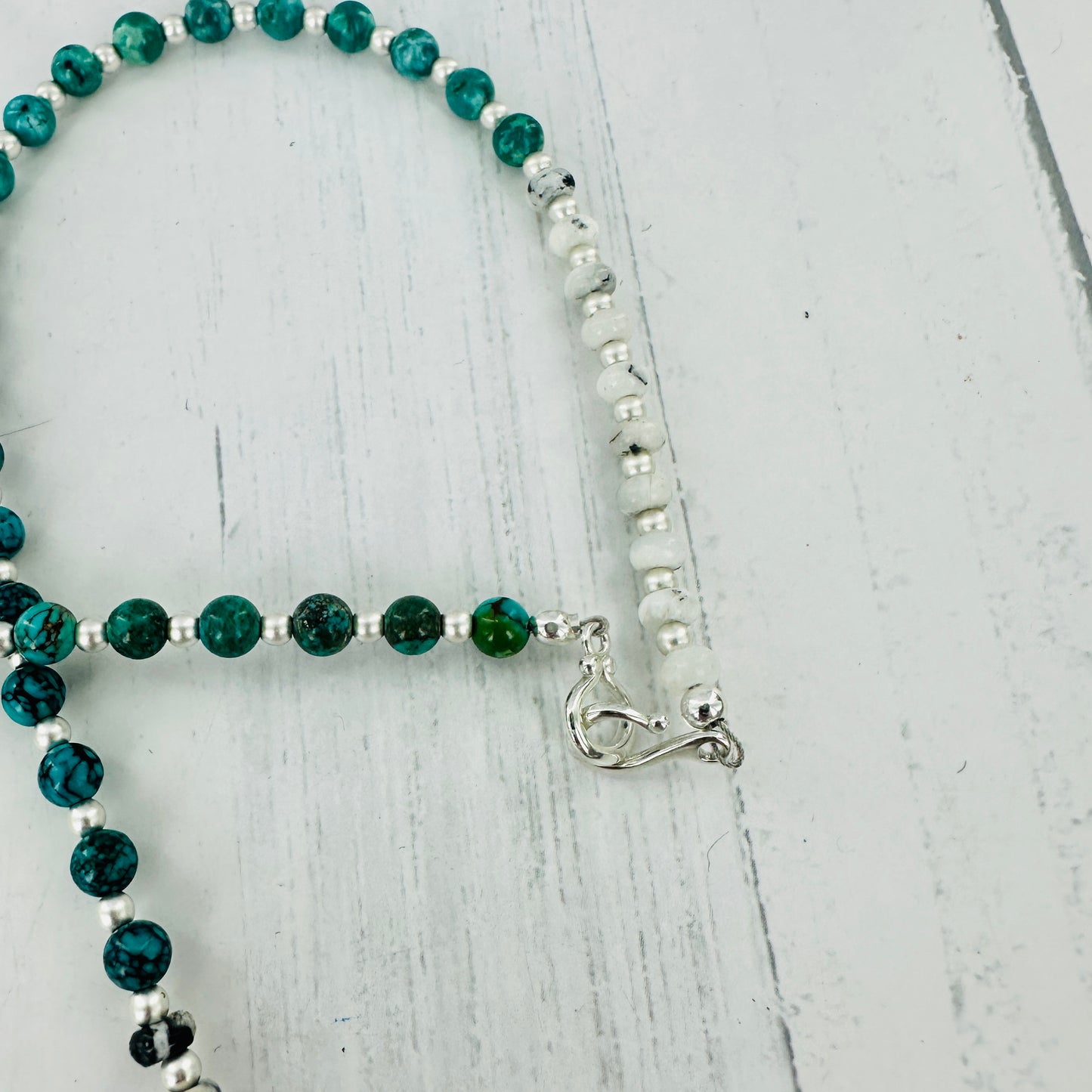 Mix It Up {turquoise & white buffalo} Necklace