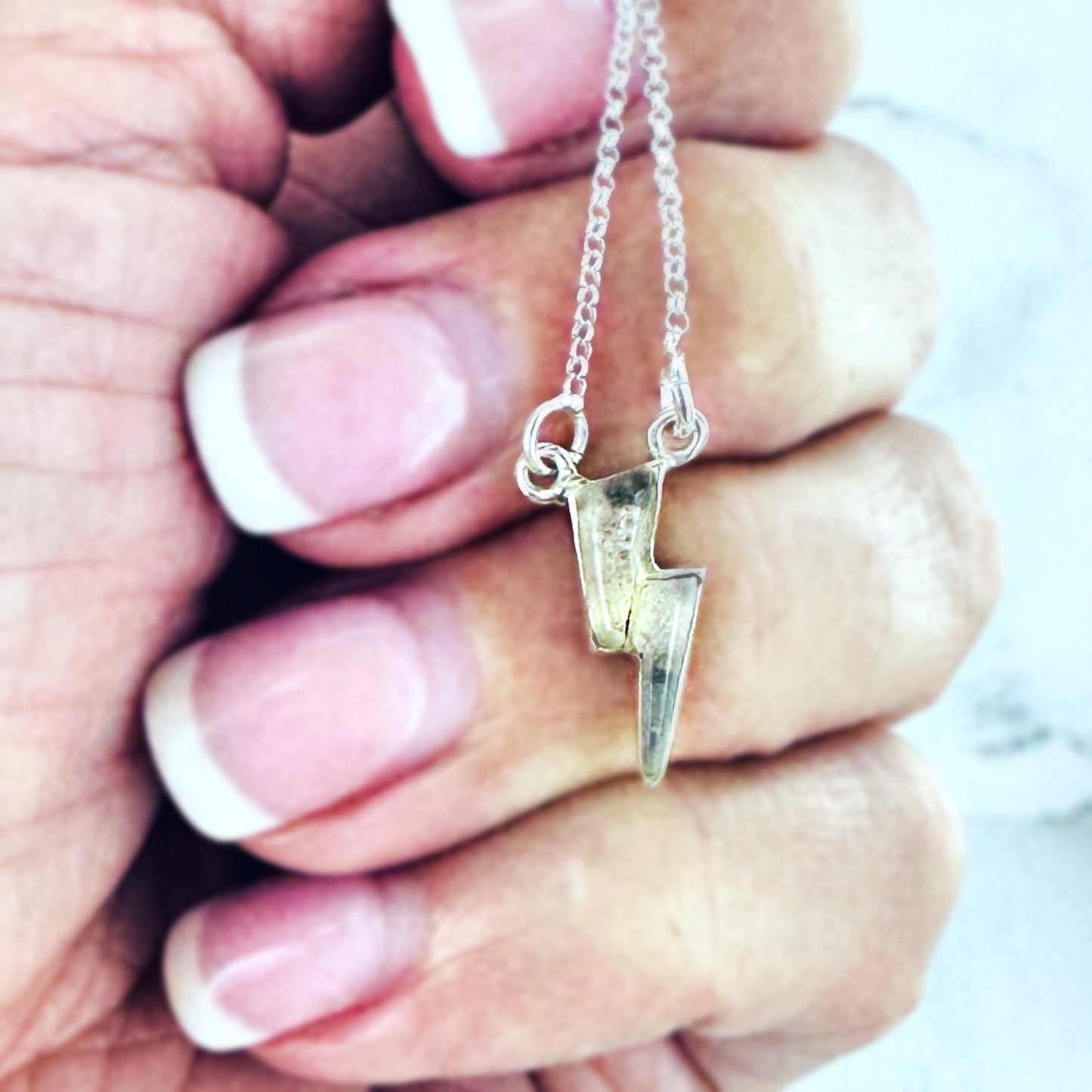 Mini Lightning Bolt Necklace