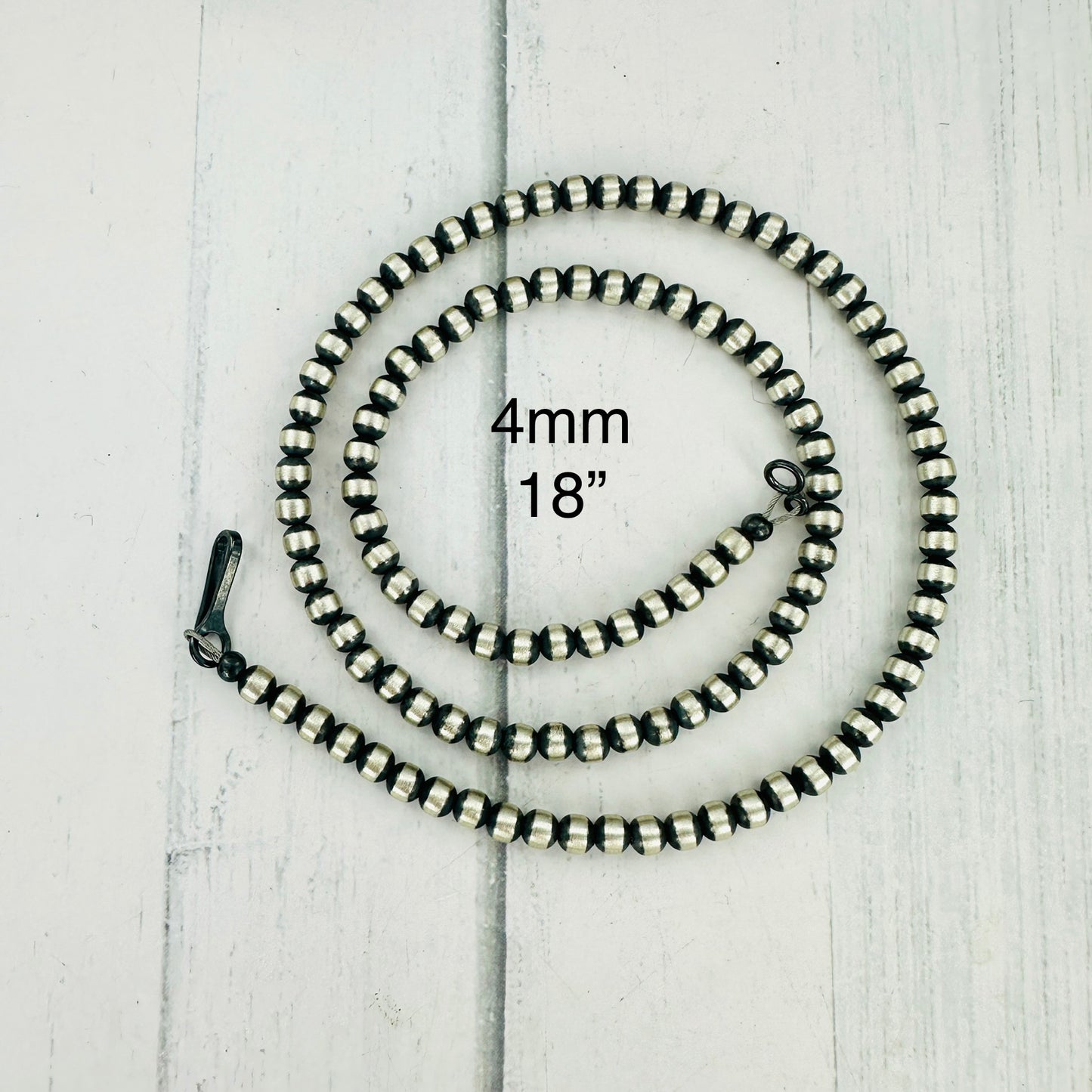 4mm Navajo Pearls